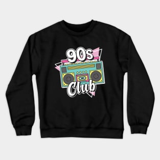 90s club Crewneck Sweatshirt